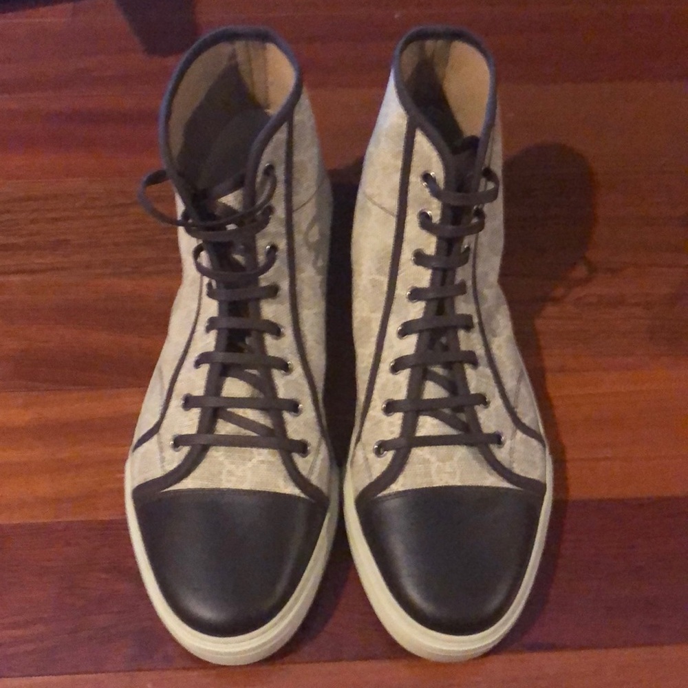Gucci Canvas hi tops